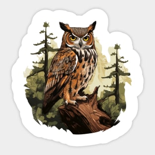 Hoot Owl Sticker